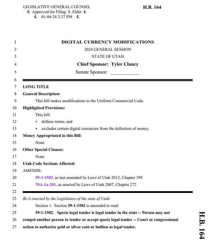 Multiple US Senate bills object to CBDC's definition of ‘money’