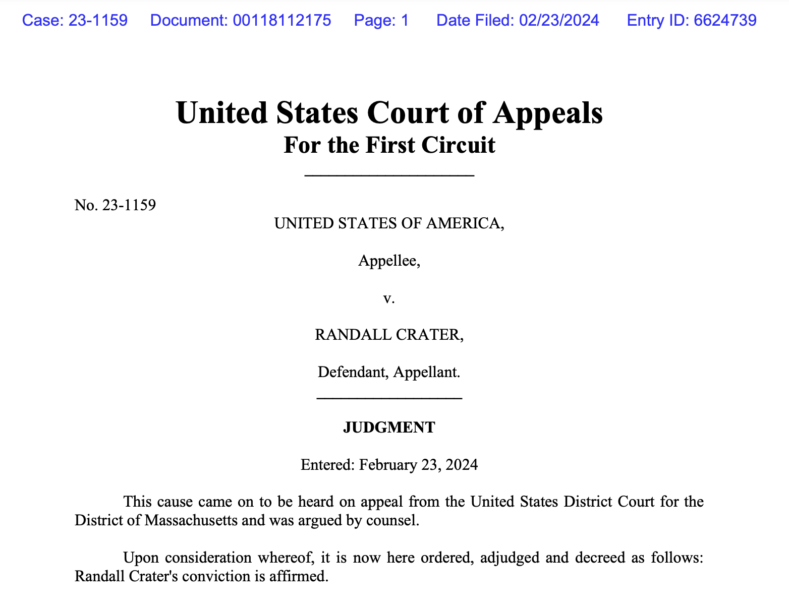 Appellate court rejects new trial for ‘My Big Coin’ founder