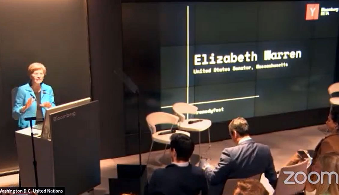Elizabeth Warren wants ‘level playing field’ for crypto and Big Tech AI blocks