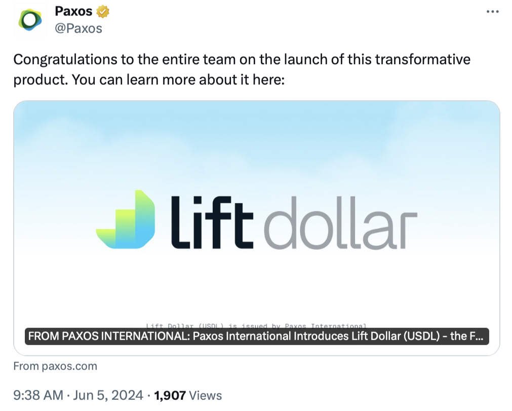 Paxos International to issue regulated interest-paying stablecoin