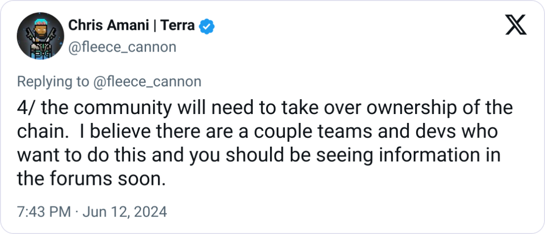 Terraform Labs to end operations, Terra community will take over