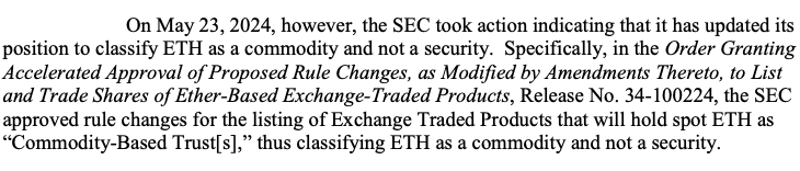 SEC drops Ethereum investigation to avoid ‘embarrassing’ court case