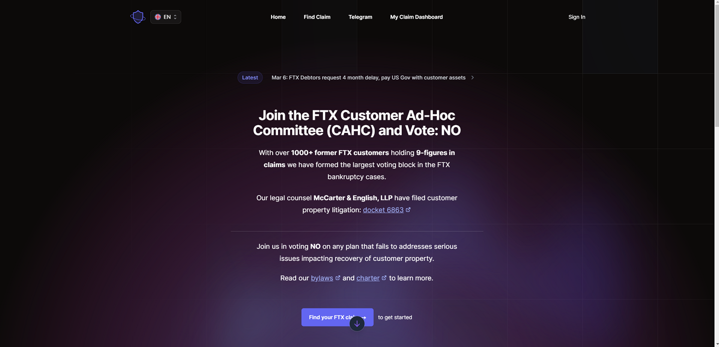 Customers protest exchange bankruptcy plan: ‘We never gave FTX our coins!’