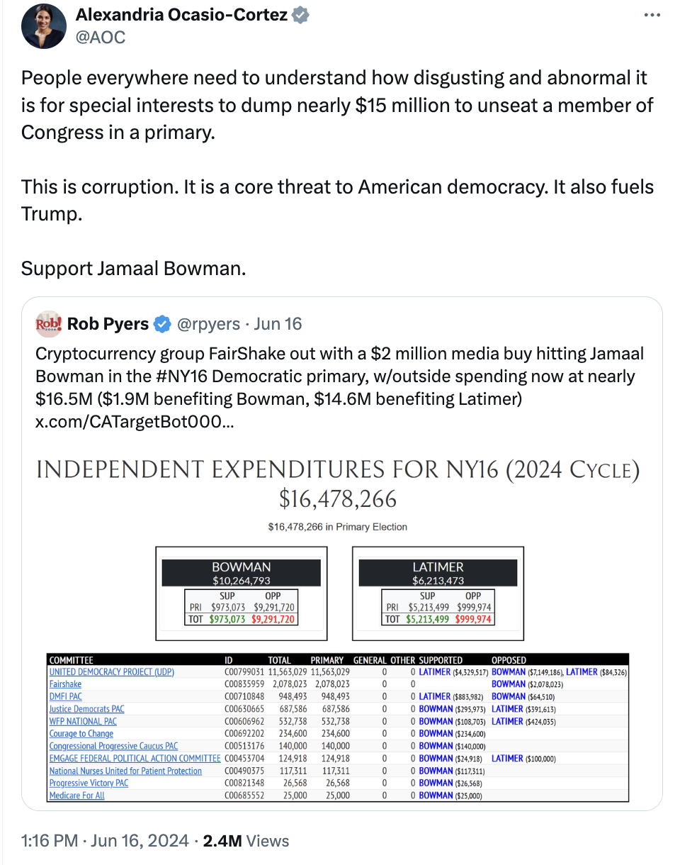 Democratic incumbent targeted by crypto Super PAC ads loses primary