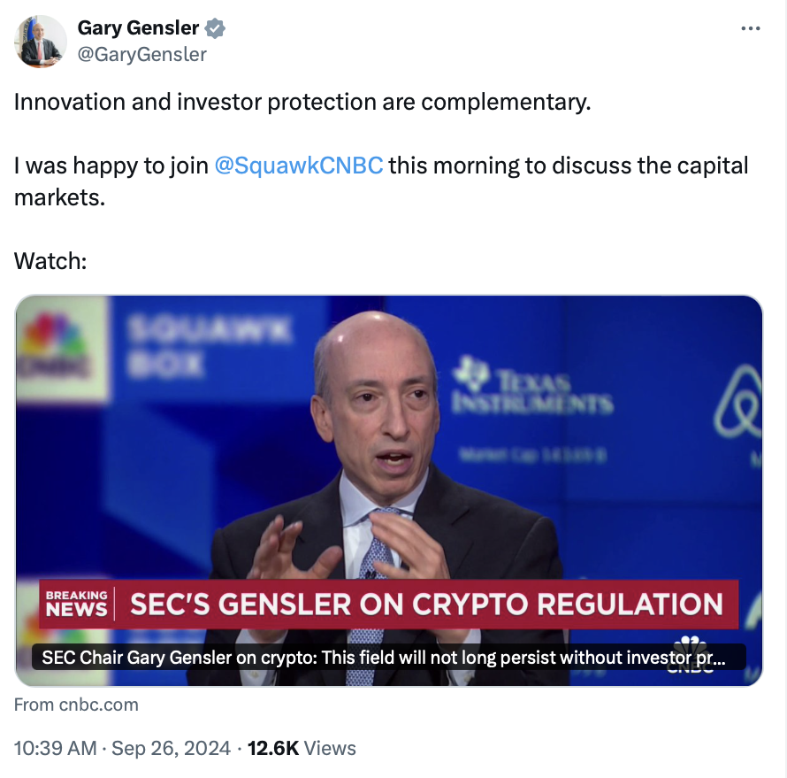 SEC Chair Gensler plugs changes to exchange definition that worries crypto