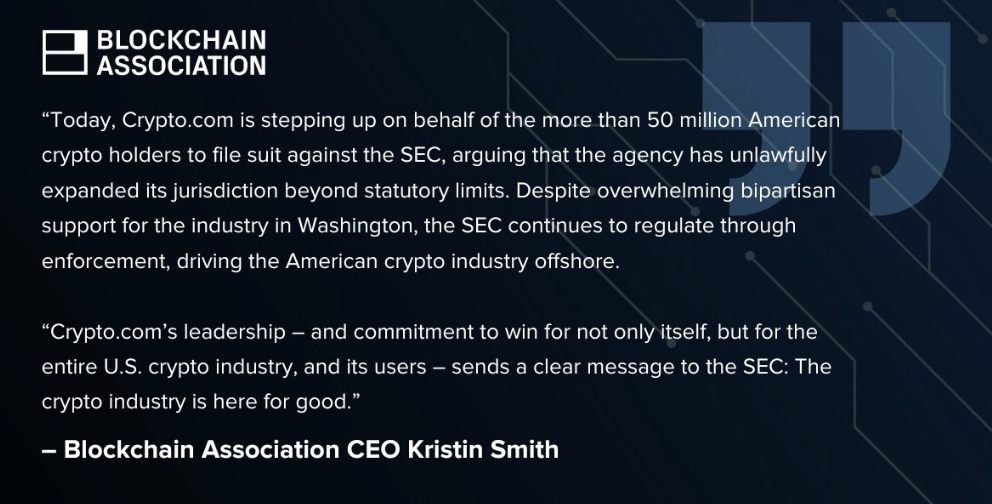 Crypto.com sees ‘strong legal footing’ in crypto rulings against SEC