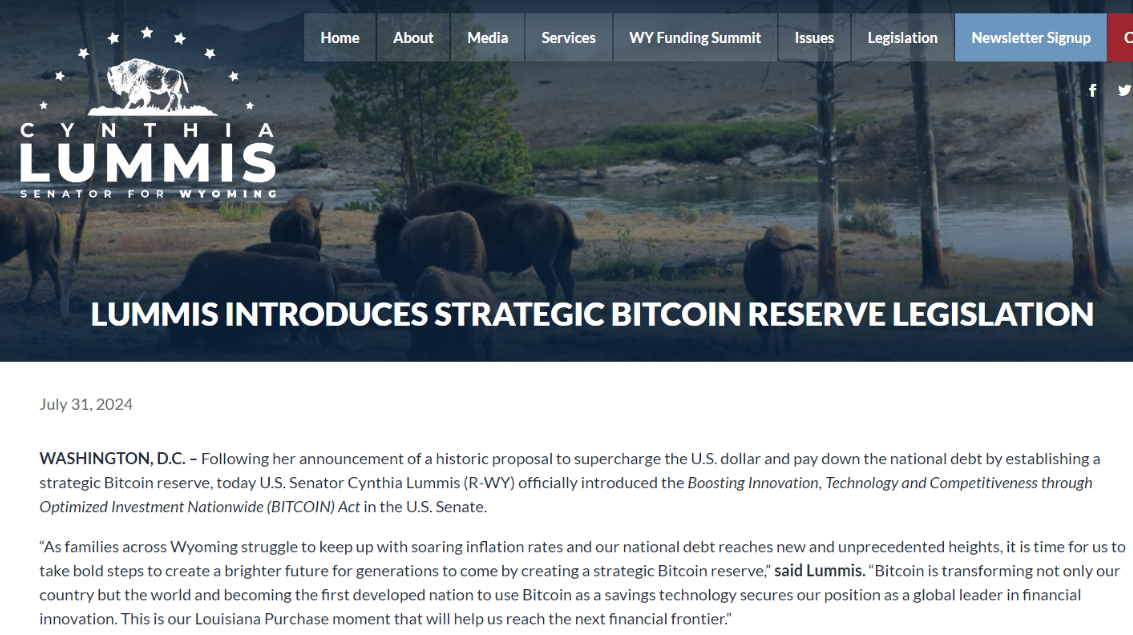 US Bitcoin reserve during Trump presidency could pump BTC to $1M