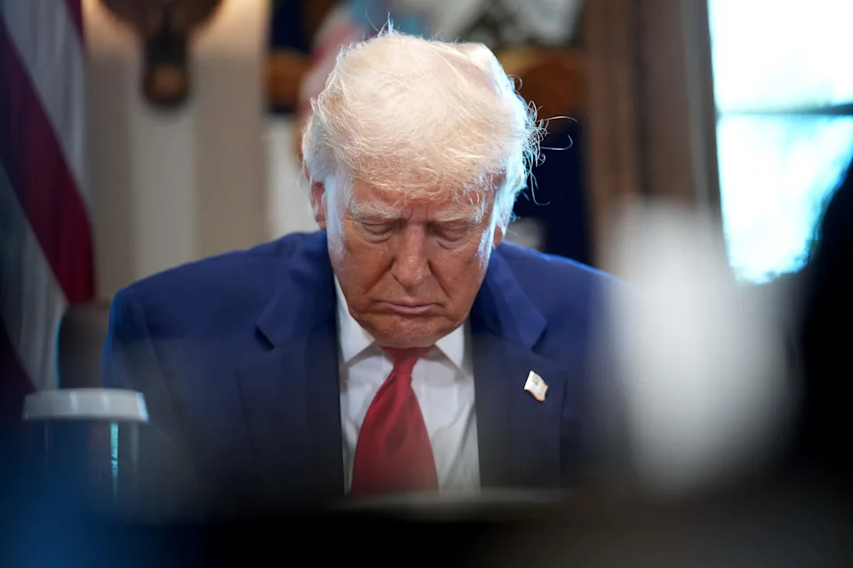 Is Trump responsible for the performance of stocks? He thinks so, but only if they're up.