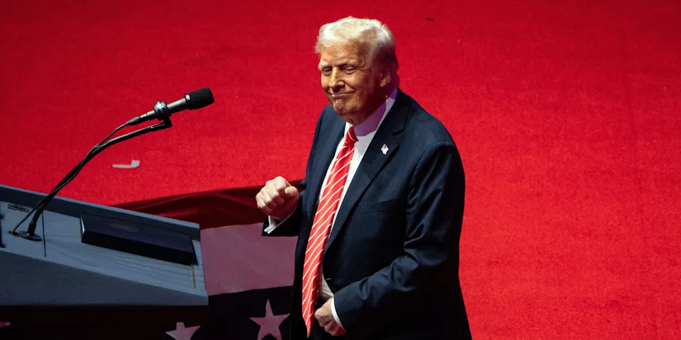 Is Trump responsible for the performance of stocks? He thinks so, but only if they're up.