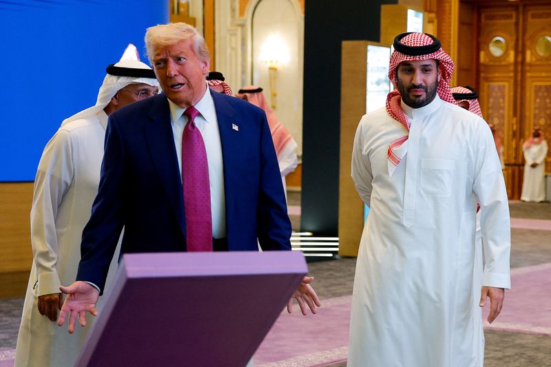 Trump says US adding $1 trillion of investment with Saudi trip