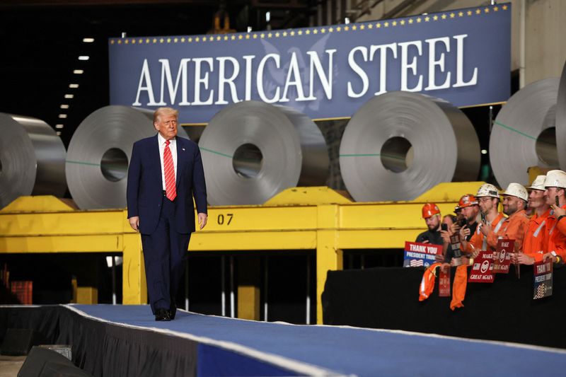 Trump announces steel tariff hike to 50%
