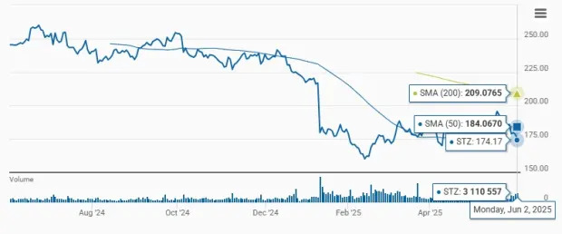 How to Play Constellation Brands Stock After a 27% Drop in 6 Months