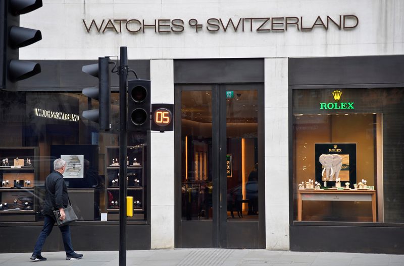 Watches of Switzerland warns of margin hit as tariffs pressure Swiss watchmakers