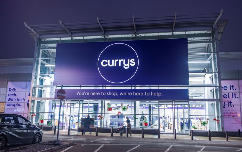 Currys shares drop over 6% after RBC downgrade on valuation concerns